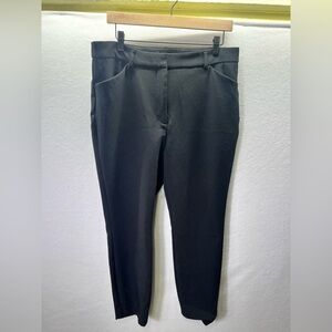 Express‎ Black Dress Pants Womens 14s Short Plus size Office Casual work 2393